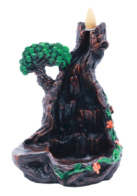 Porte-Encens Backflow Cascade Montagneuse 19cm