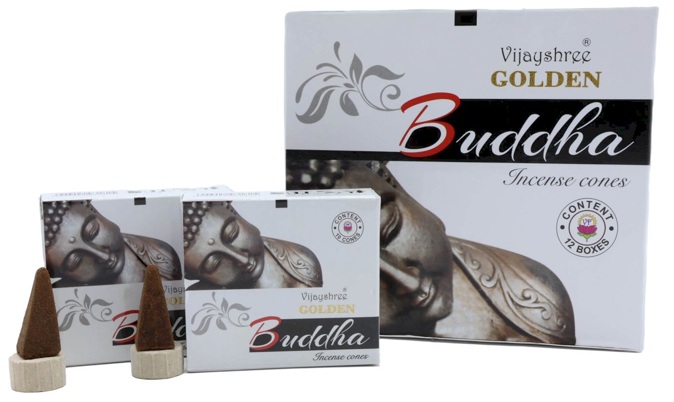 Encens Golden Cônes Bouddha
