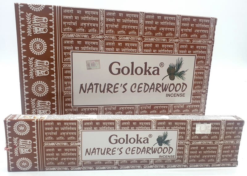 Encens Goloka Cèdre 15g