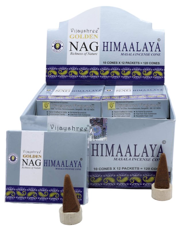 Encens Golden Cônes Nag Himalaya