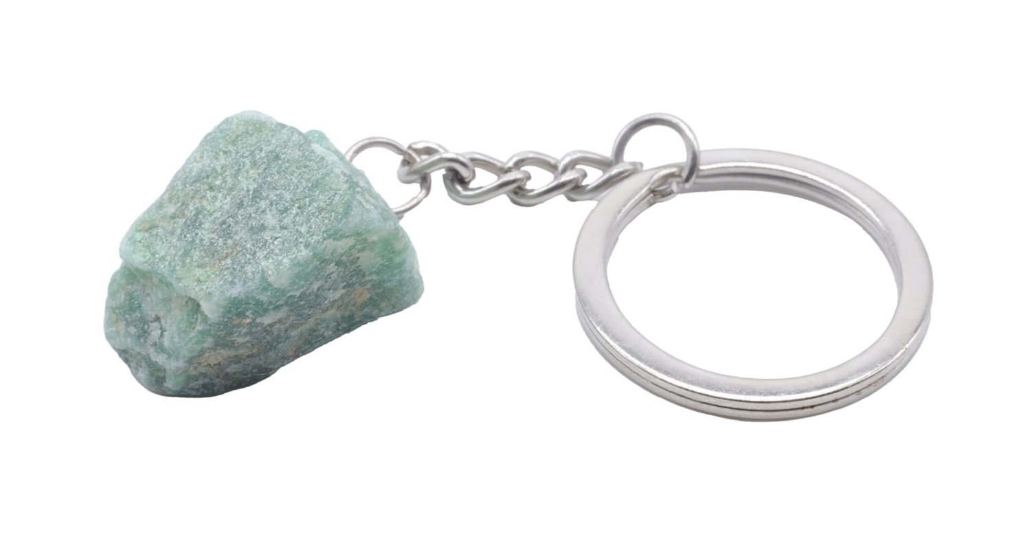Porte-Clés Aventurine Verte brute 3cm