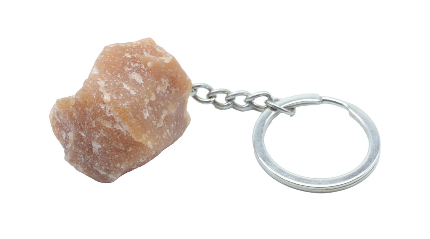 Porte-Clés Pierre de Soleil brute 3cm