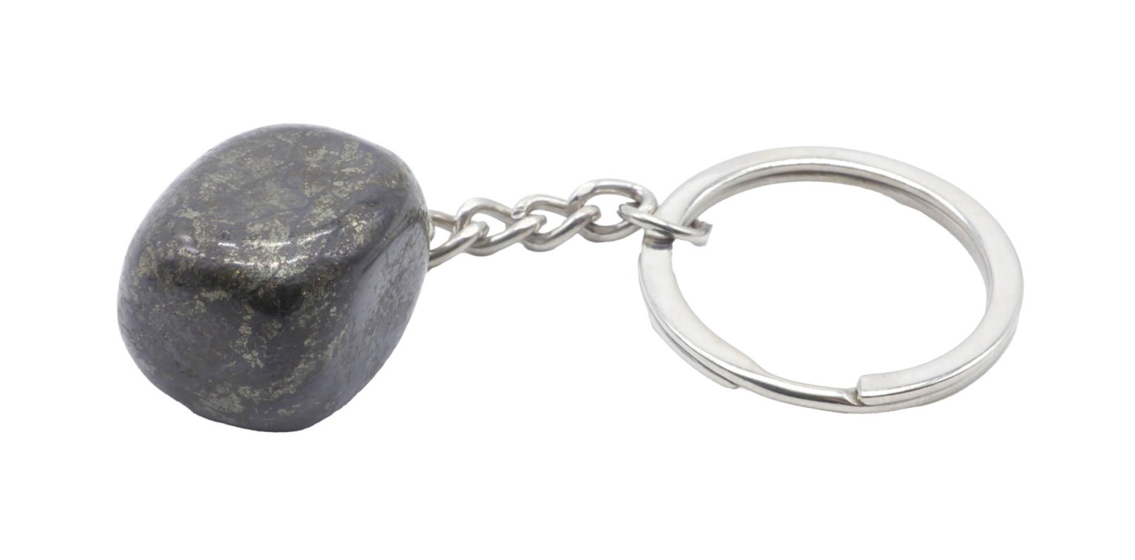 Porte-Clés Pyrite roulée 3cm