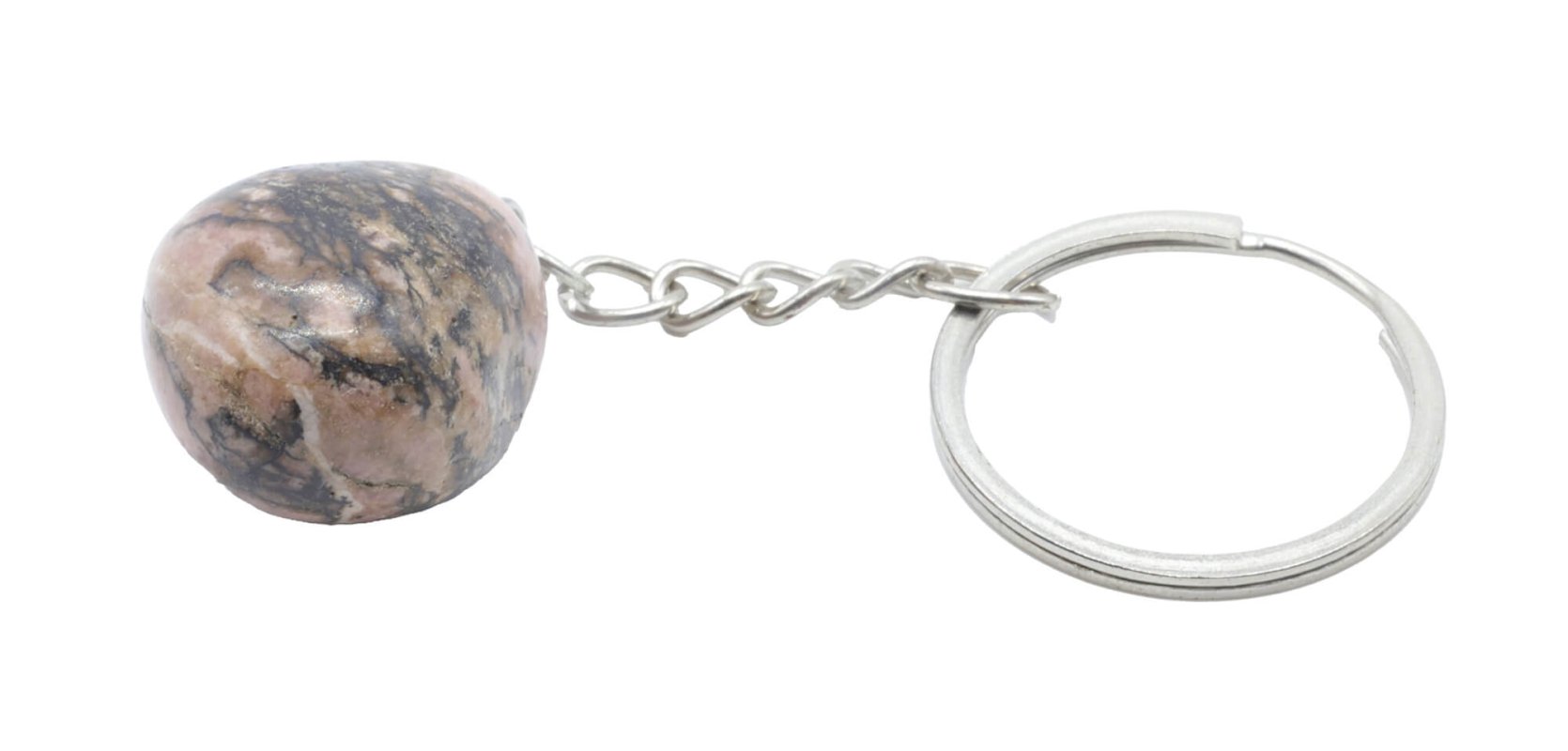 Porte-Clés Rhodonite roulée 3cm