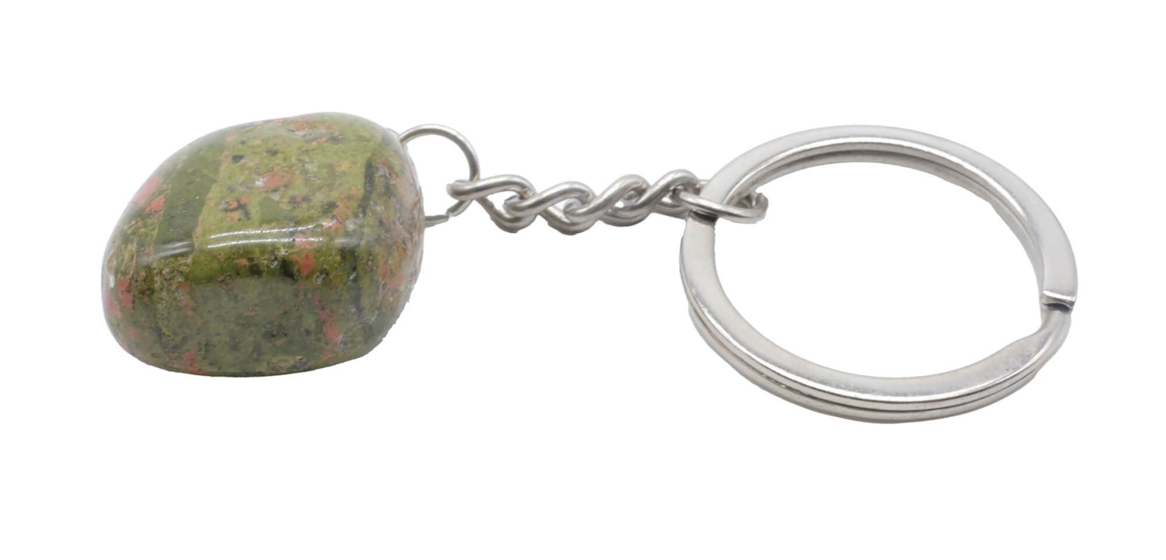 Porte-Clés Unakite roulée 3cm