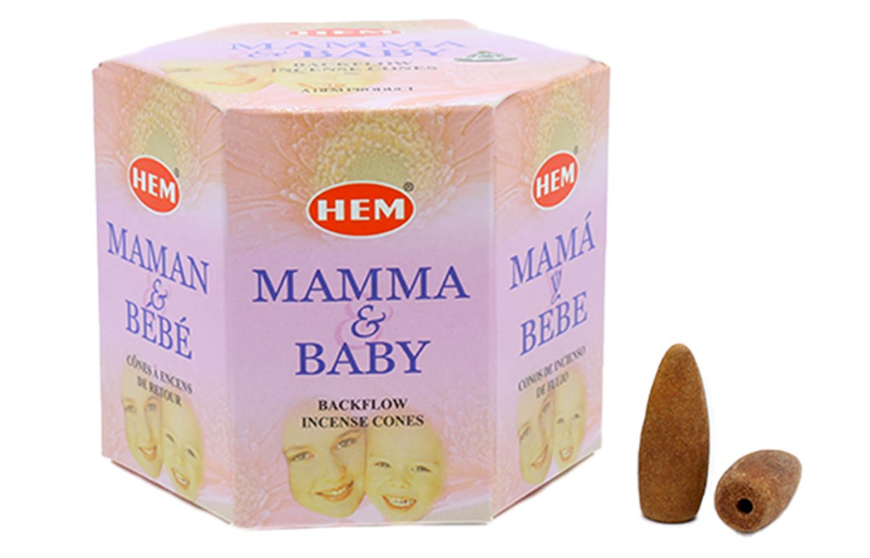 Backflow Cônes HEM Mère et Bébé 12pcs