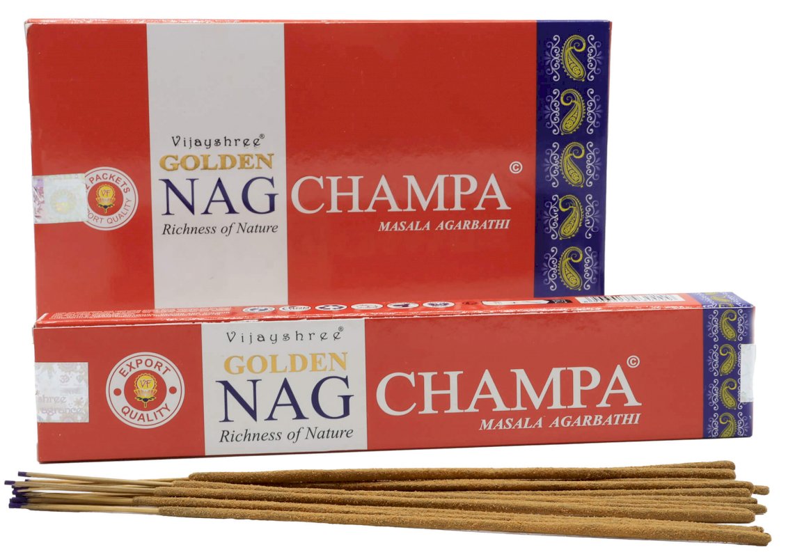 Encens Golden Nag Champa 15g