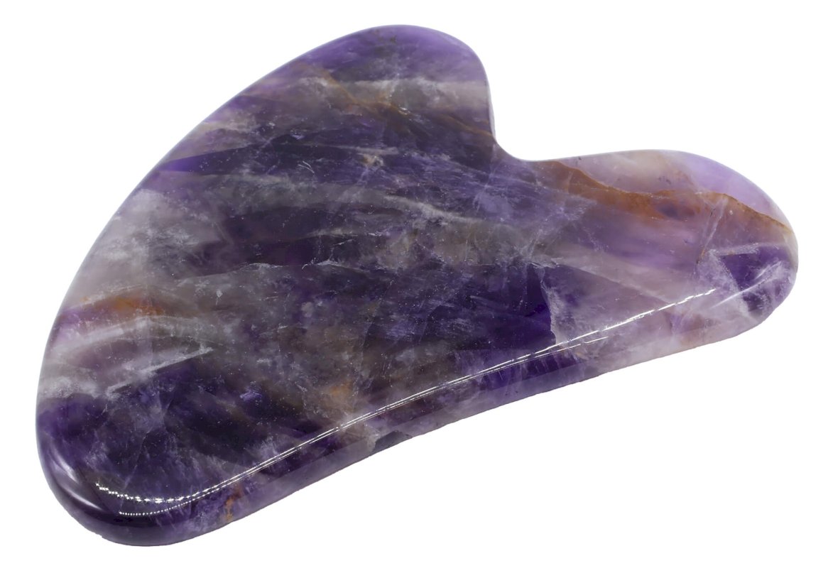 Palme de Massage Améthyste 8cm