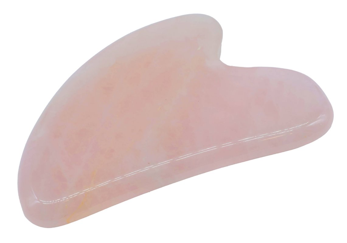 Palme de Massage Quartz Rose 8cm