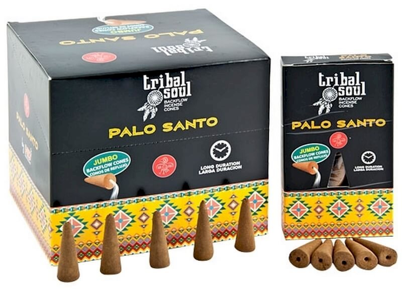Backflow Cônes XL Tribal Soul Palo Santo 12pcs