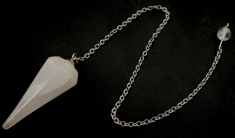 Pendule conique Cristal de Roche 3.5cm