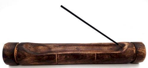 Porte-Encens Bois Flûte 31cm