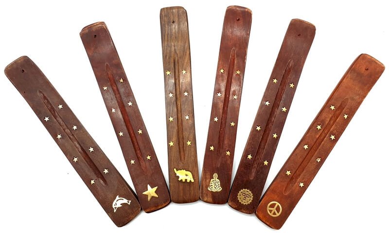 Porte-Encens Bois Ski11 Mix 12 pièces