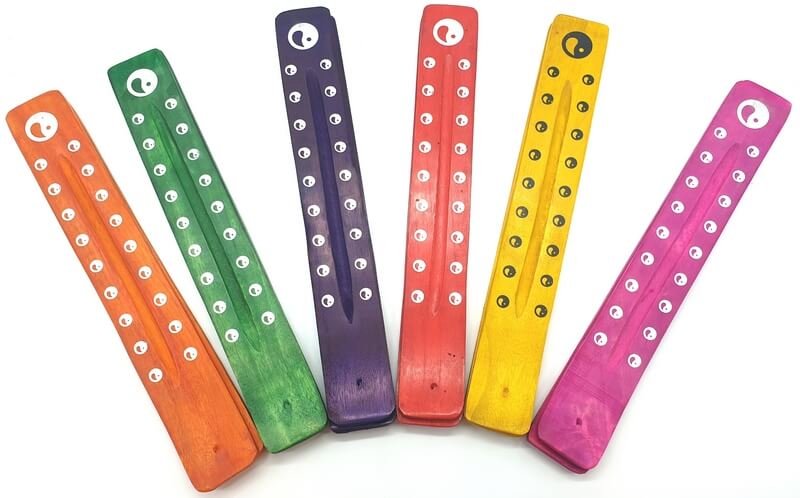 Porte-Encens Bois Ski23 Mix 12 pièces