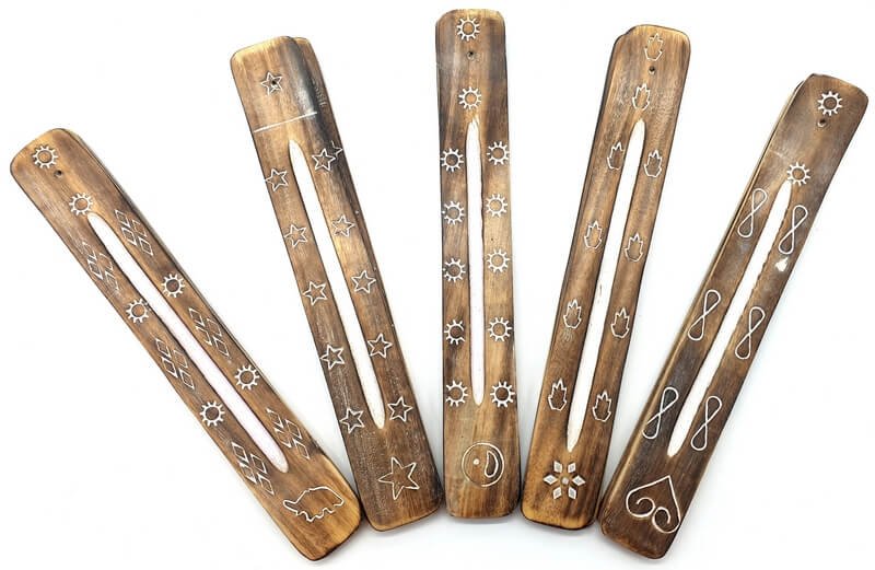 Porte-Encens Bois Ski27 Mix 10 pièces