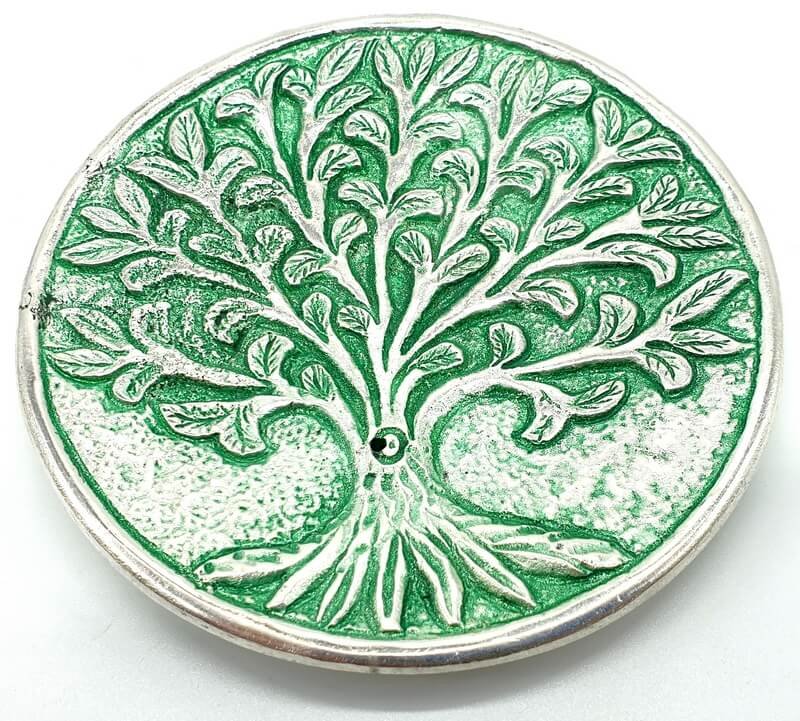 Porte-Encens Métal Arbre de Vie 10cm