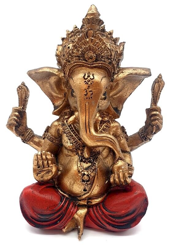 Statue Résine Ganesh Multi 12cm
