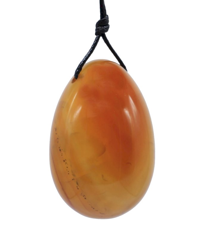 Oeuf de Yoni Cornaline 4.5cm