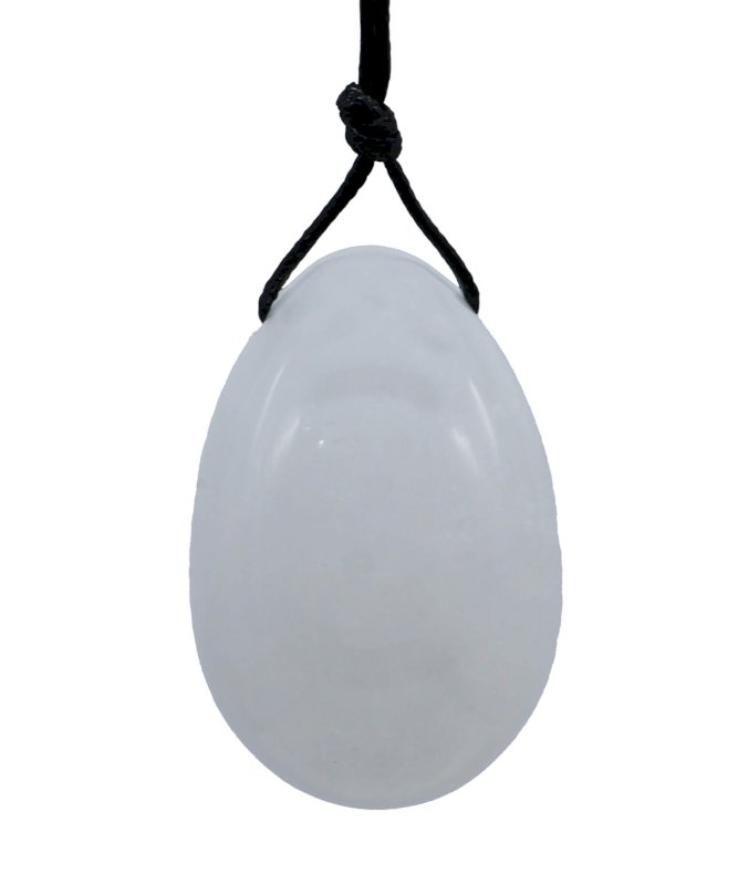 Oeuf de Yoni Cristal de Roche 4.5cm