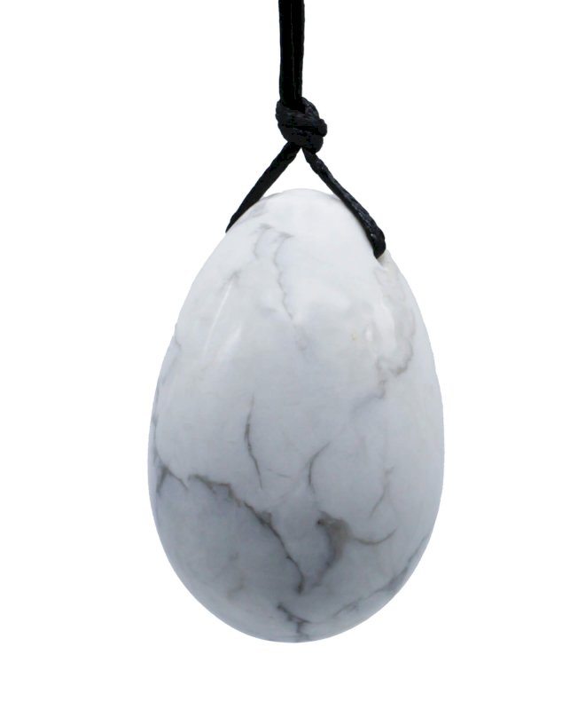 Oeuf de Yoni Howlite 4.5cm