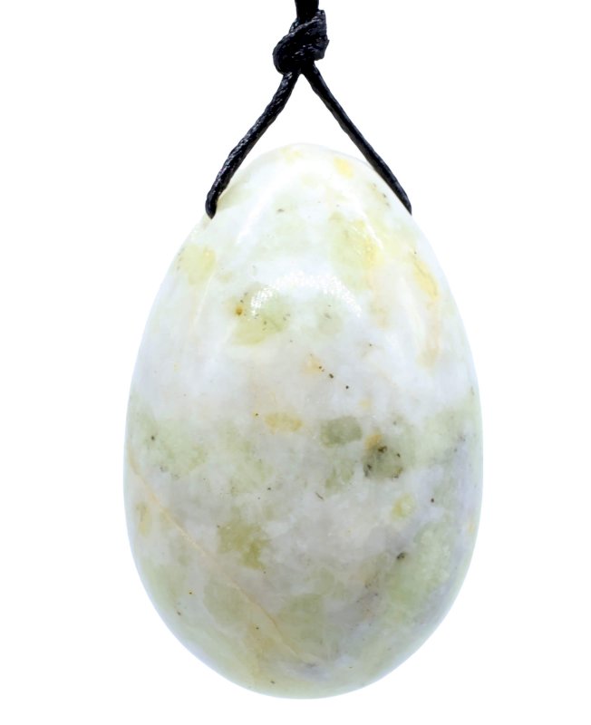 Oeuf de Yoni Jade Verte 4.5cm