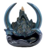 Porte-Encens Backflow Lune Etoile 17cm