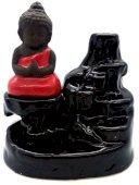 Porte-Encens Backflow Céramique Bouddha 14cm
