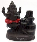 Porte-Encens Backflow Céramique Ganesh 14cm