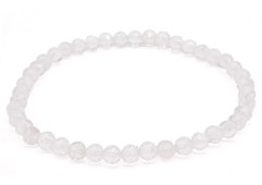 Bracelet Cristal de Roche perles facettées 4mm