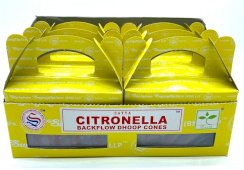 Backflow Cônes Satya Citronnelle 6pcs