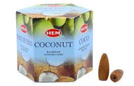 Backflow Cônes HEM Noix de Coco 12pcs