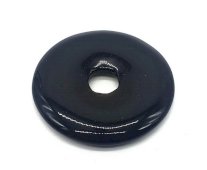 Donut Obsidienne Noire 3cm