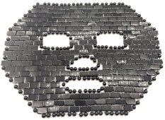 Masque de Méditation Intégral Obsidienne Noire