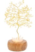 Arbre du Bonheur Lumineux Citrine 25cm