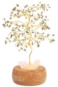 Arbre du Bonheur Lumineux Labradorite 25cm