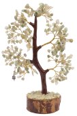 Arbre du Bonheur Aventurine Verte + Trèfle à Quatre Feuilles 300pcs