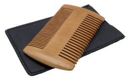 Peigne Moustache/Barbe Bois 10cm