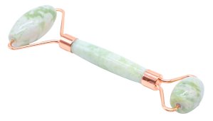 Double Rouleau de Massage Jade Verte