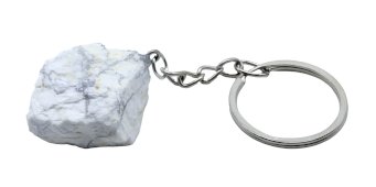 Porte-Clés Howlite brute 3cm