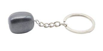 Porte-Clés Hematite roulée 3cm