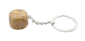 Porte-Clés Jaspe Paysage roulée 3cm