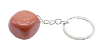 Porte-Clés Jaspe Rouge roulée 3cm