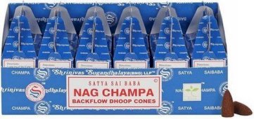 Backflow Cônes Satya Nag Champa 6pcs