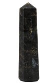 Obélisque Labradorite Noire 10cm