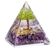 Pyramide Orgonite 'Accomplissement de Carrière' 8cm