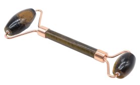 Double Rouleau de Massage Oeil de Tigre