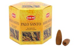 Backflow Cônes HEM Palo Santo 12pcs