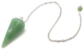 Pendule conique Aventurine Verte 3.5cm