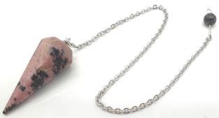 Pendule conique Rhodonite 3.5cm