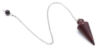 Pendule Goutte Jaspe Arc en Ciel 3cm